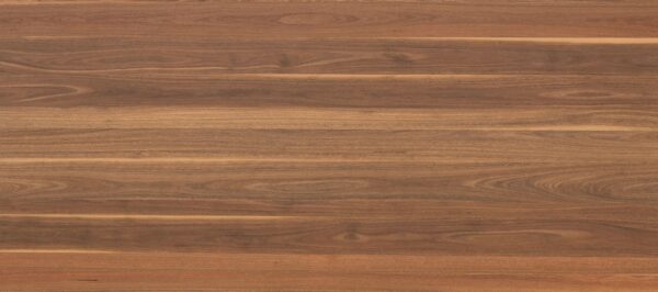 Prefinished Spotted Gum panels with crown cut grain and natural matt finish